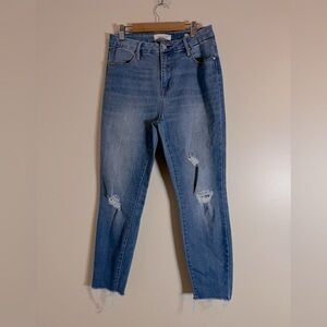 Pacsun Jeans Womens 28S Blue Push Up Ankle Jegging Indie Sleaze Urban Casual